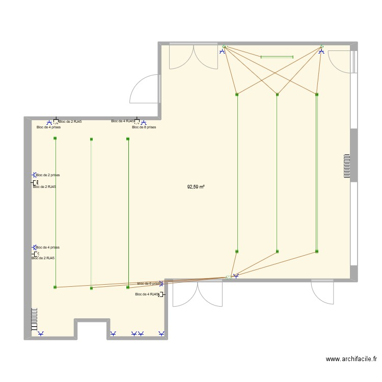 Salle Ciel v4. Plan de 0 pièce et 0 m2
