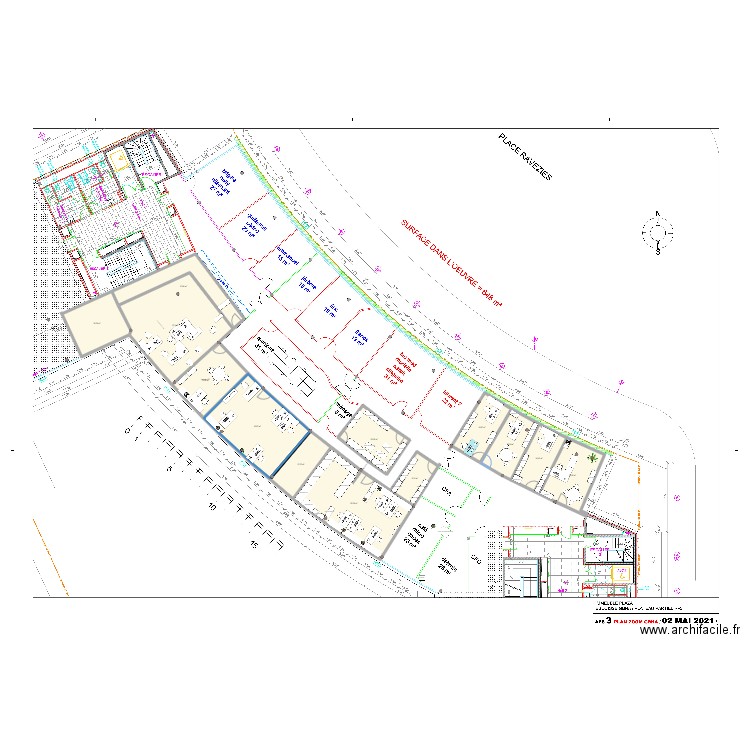 Ravezies Proposition 2. Plan de 0 pièce et 0 m2