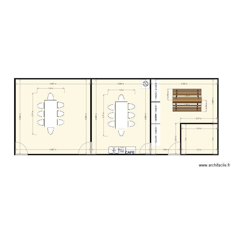 PLAN SARTROUVILLE RDC . Plan de 0 pièce et 0 m2