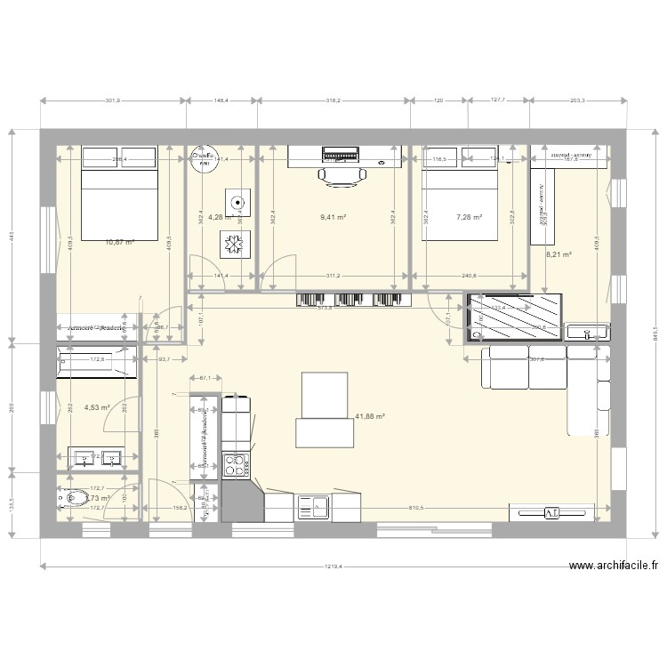nouvelle chambre 2022. Plan de 0 pièce et 0 m2