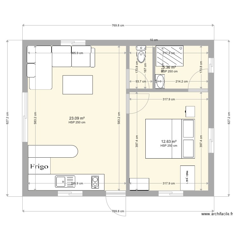 PROJET CHALET MICH. Plan de 0 pièce et 0 m2