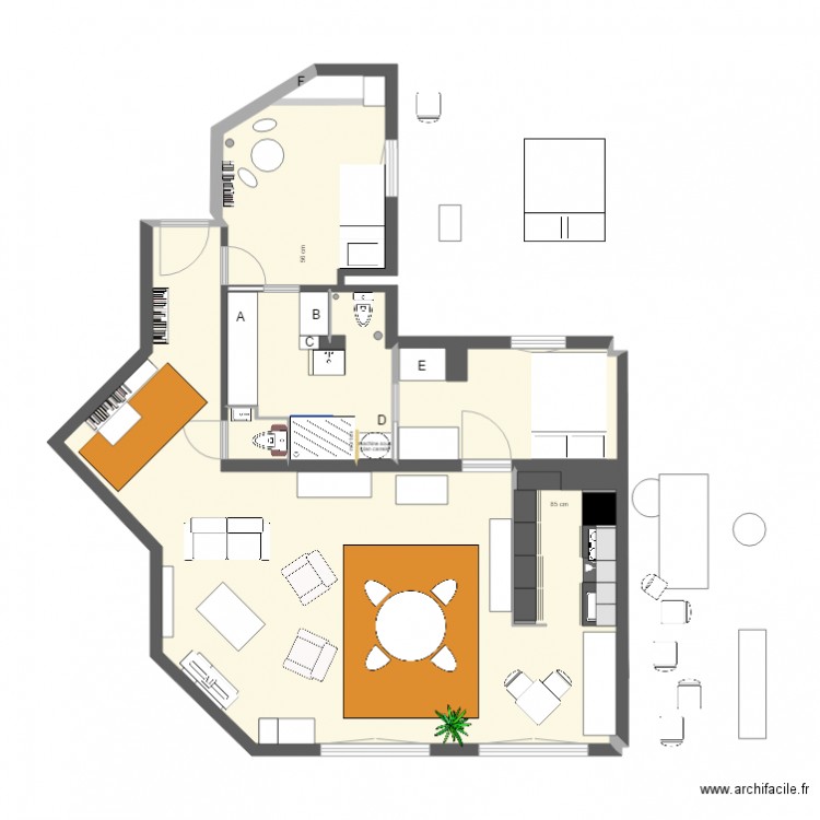 Ledru Rollin Table rase 1. Plan de 0 pièce et 0 m2