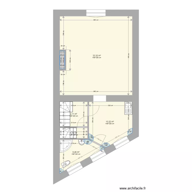 SCI GUABELLO ETAGE. Plan de 