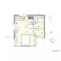 VR 9 Lausanne meubl&eacute; studio II fvariante lit IV