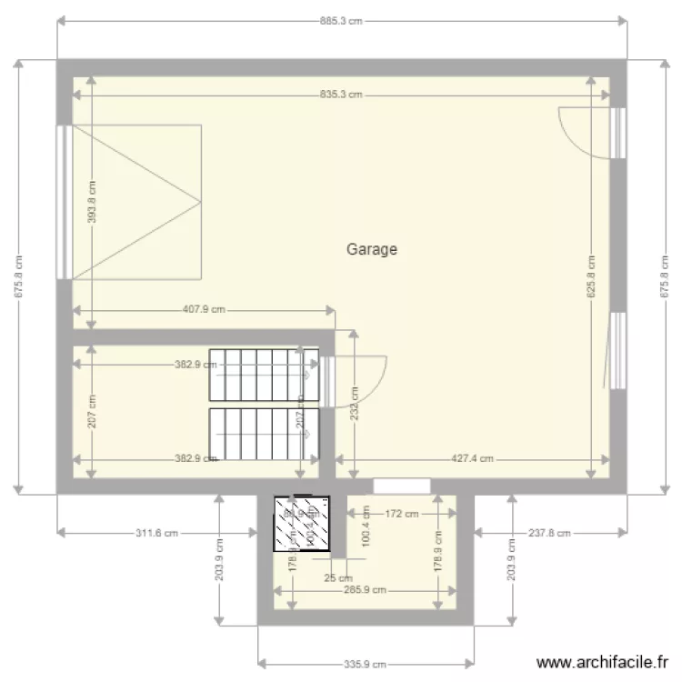 Nouveau logement. Plan de 