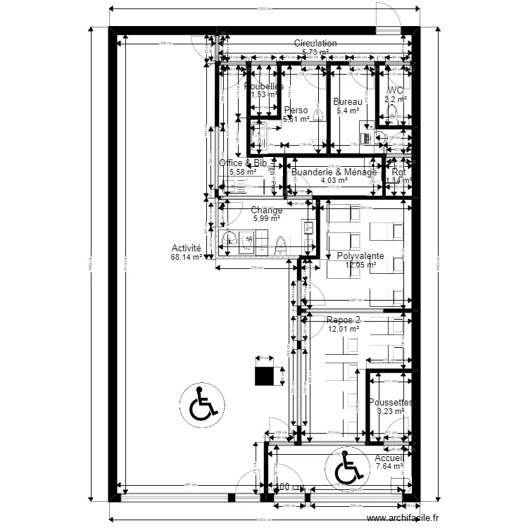 Charles de Gaulle THIAIS PROJET CRECHE INT ONLY V ArL 070422. Plan de Charles de Gaulle THIAIS PROJET CRECHE INT ONLY V ArL 070422. Plan de