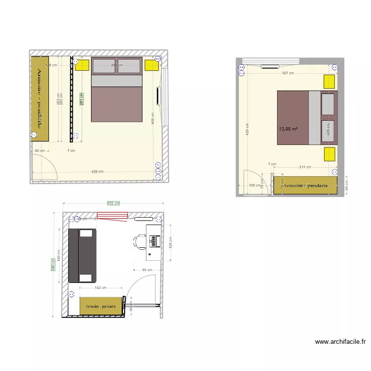 Ergers. Plan de 