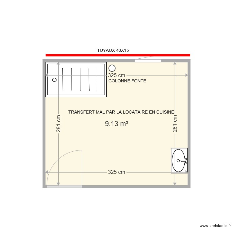 LEPRETRE JUSTINE . Plan de 0 pièce et 0 m2