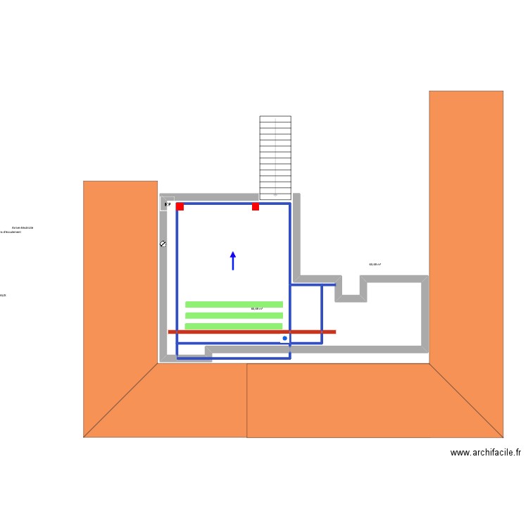 CLAUDE VILAMOURA. Plan de 4 pièces et 5 m2