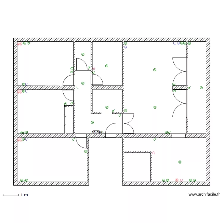 Didier Electricite. Plan de 