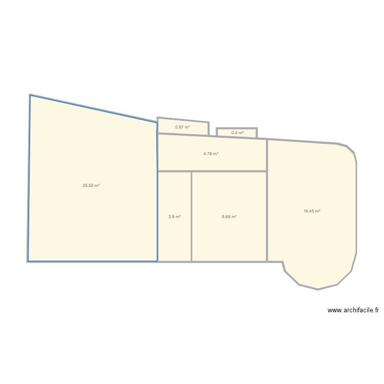 ROINDON  6 8 VIERGE. Plan de 0 pièce et 0 m2