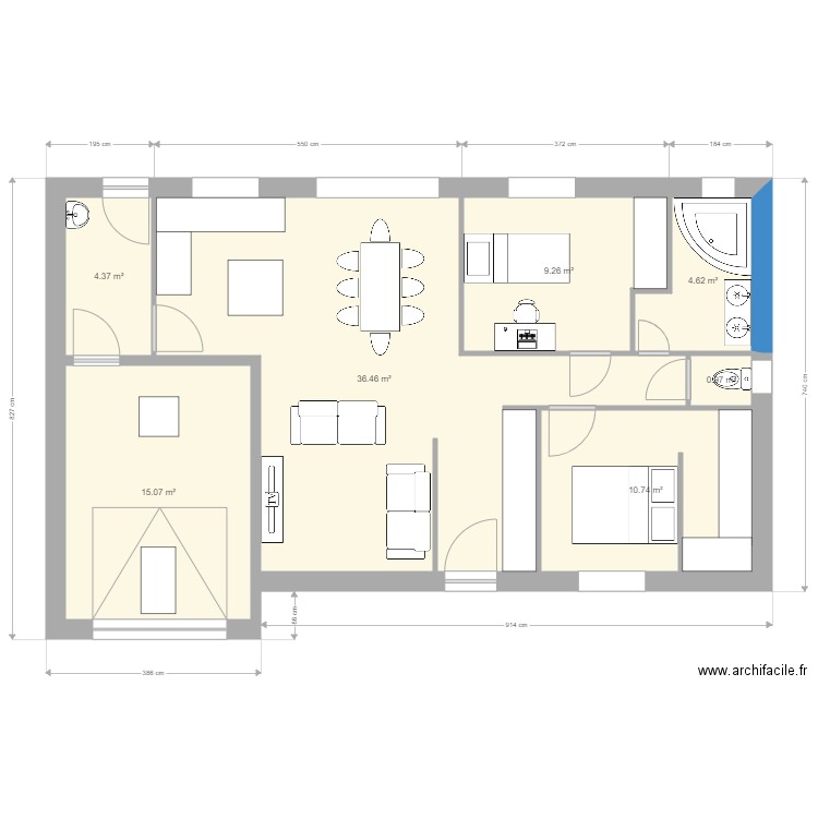 PAULdef1. Plan de 0 pièce et 0 m2