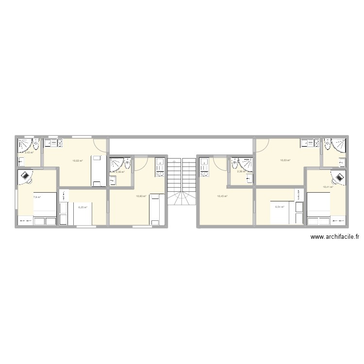REDOUTE. Plan de 0 pièce et 0 m2