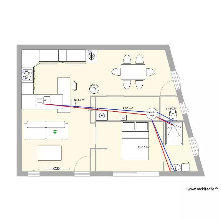 maison st m&eacute;dard 1. Plan de 