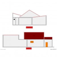 PLAN FACADE ET TOIT ACTUEL  PCMI5