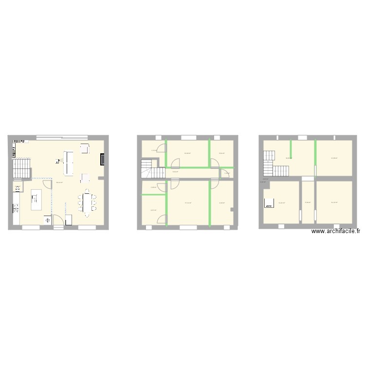 toilette intersol. Plan de 0 pièce et 0 m2