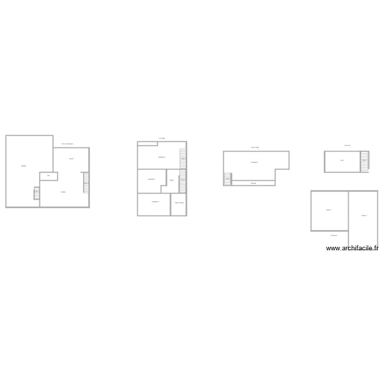 rimogne gare. Plan de 