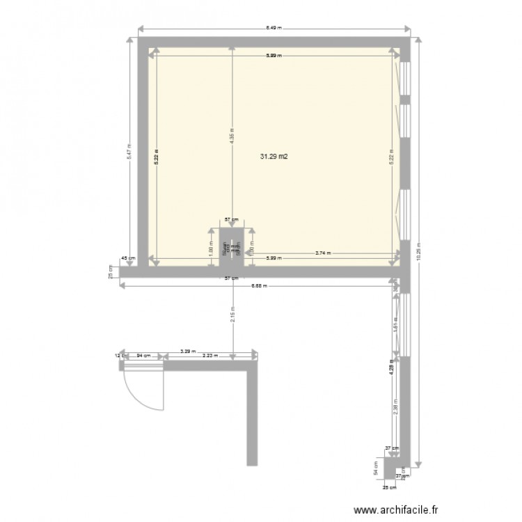 Axa Cuisine 1er sc. Plan de 0 pièce et 0 m2