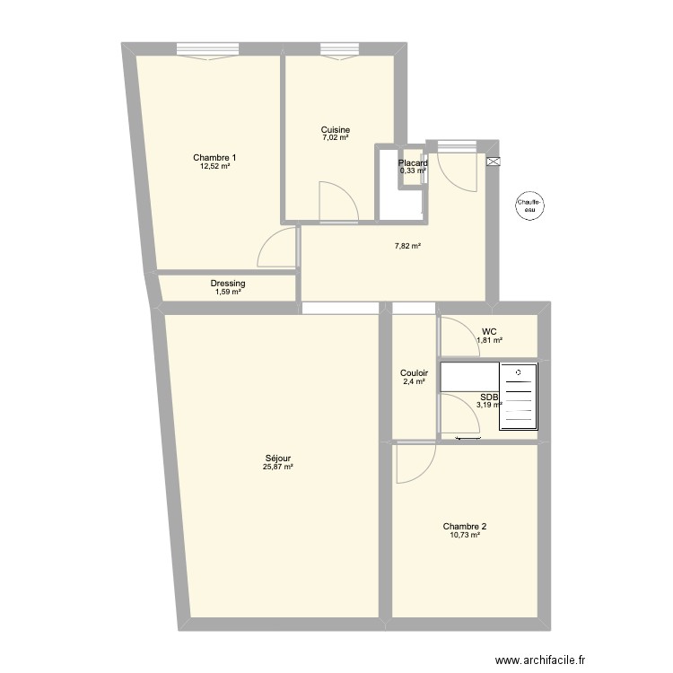 Thorigny. Plan de 0 pièce et 0 m2