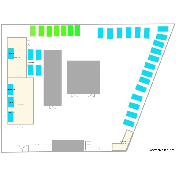 REVEL ALTIFER. Plan de 7 pièces et 760 m2