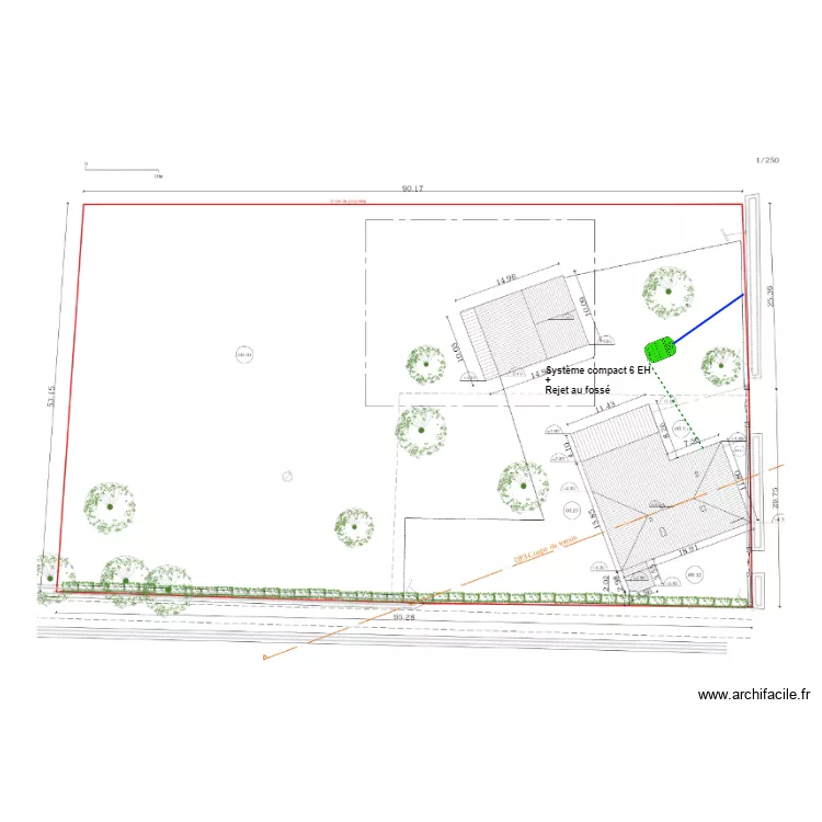 Gillardeau 1. Plan de 