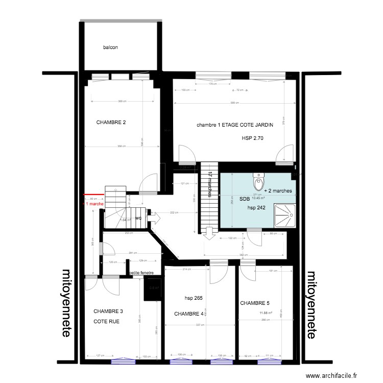 HOERNER HOMBOURG etage. Plan de 0 pièce et 0 m2