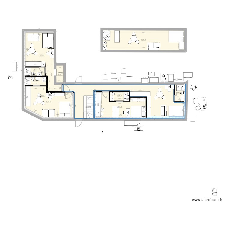 QUAI DE LA MEUSE . Plan de 0 pièce et 0 m2
