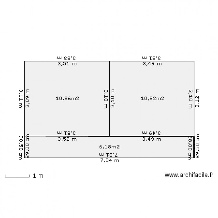 sevelove. Plan de 0 pièce et 0 m2