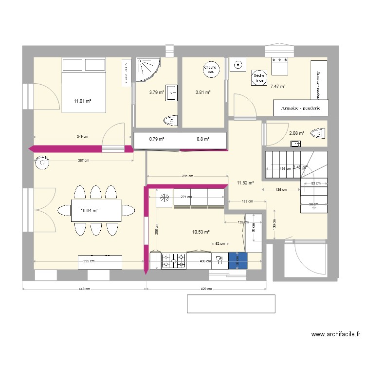 maison option 2. Plan de 0 pièce et 0 m2