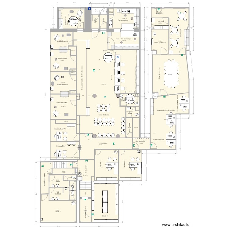 nouveau site de Creil 2. Plan de 0 pièce et 0 m2