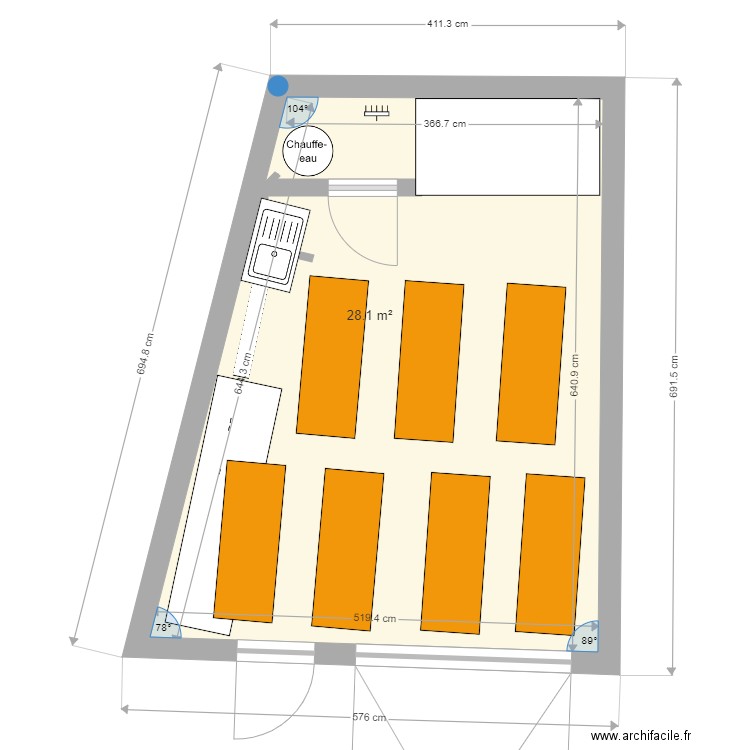 SALLE YOGA 3. Plan de 0 pièce et 0 m2