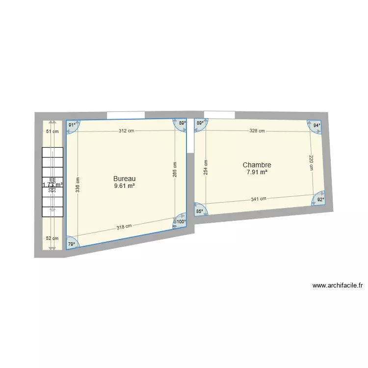 1ER ETAGE. Plan de 