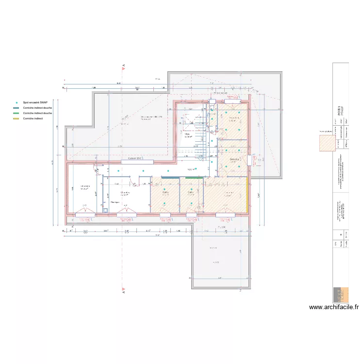 VEYNE ETAGE. Plan de 