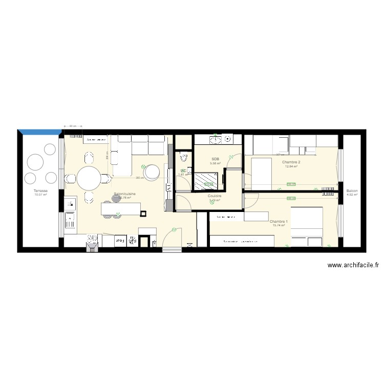 T3 Nogent sur Marne A2. Plan de 0 pièce et 0 m2