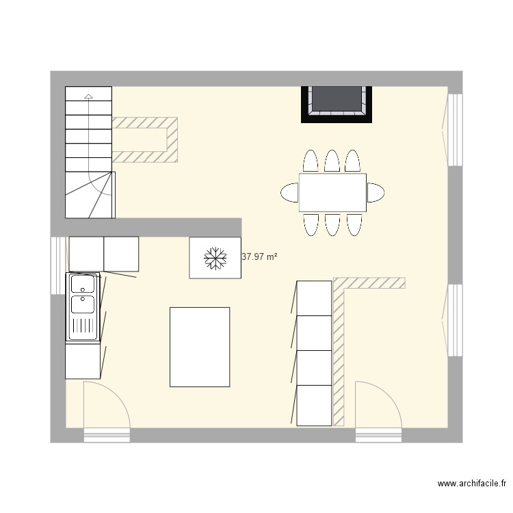 villefrranche. Plan de 0 pièce et 0 m2