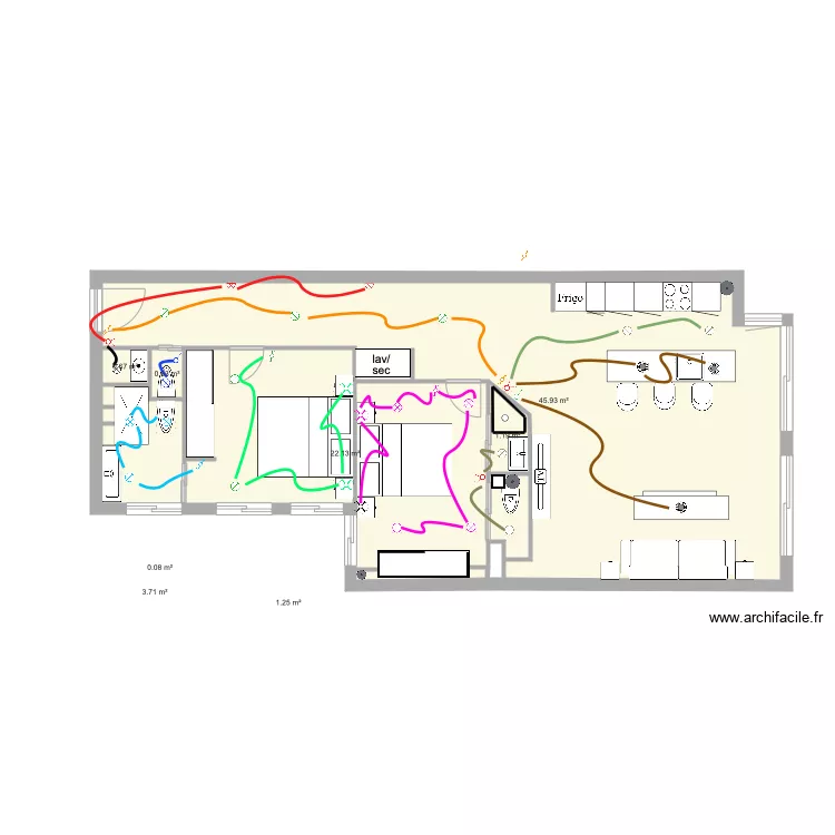 iluminacion  jorje juan 21 . Plan de 