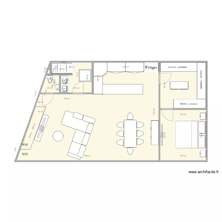 APPART SOTIAU. Plan de APPART SOTIAU. Plan de