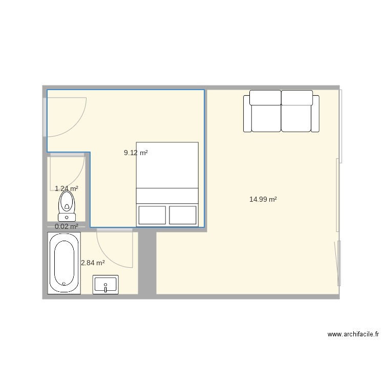 262. Plan de 0 pièce et 0 m2