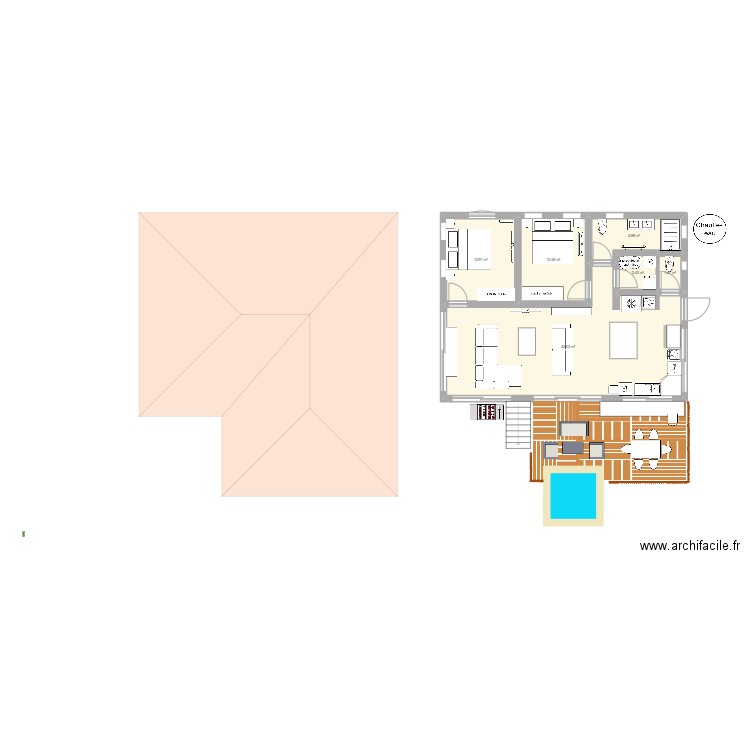 villa jaya. Plan de 0 pièce et 0 m2