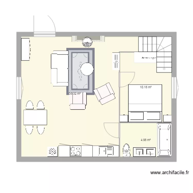 petite maison RDC 2. Plan de petite maison RDC 2. Plan de