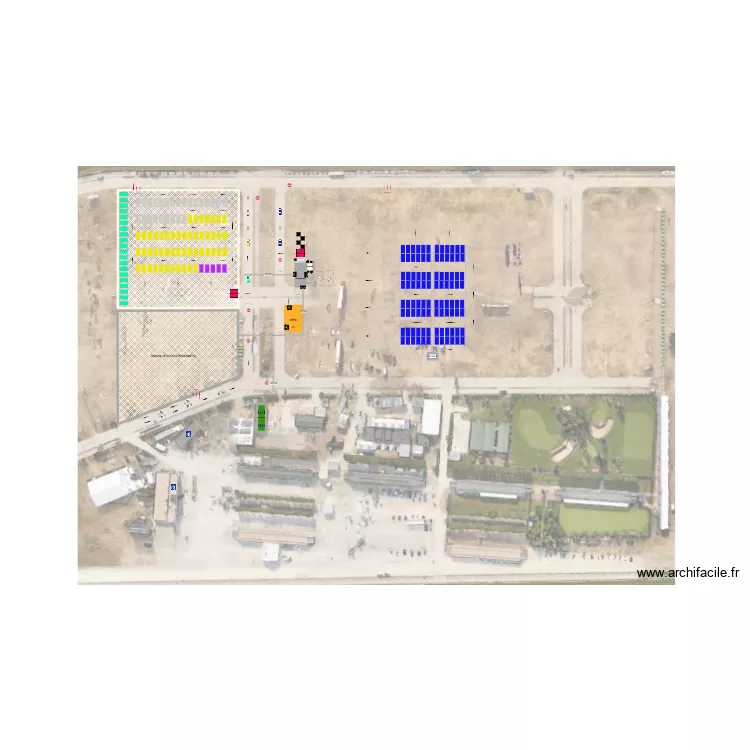 D&eacute;montage 8 mai. Plan de 