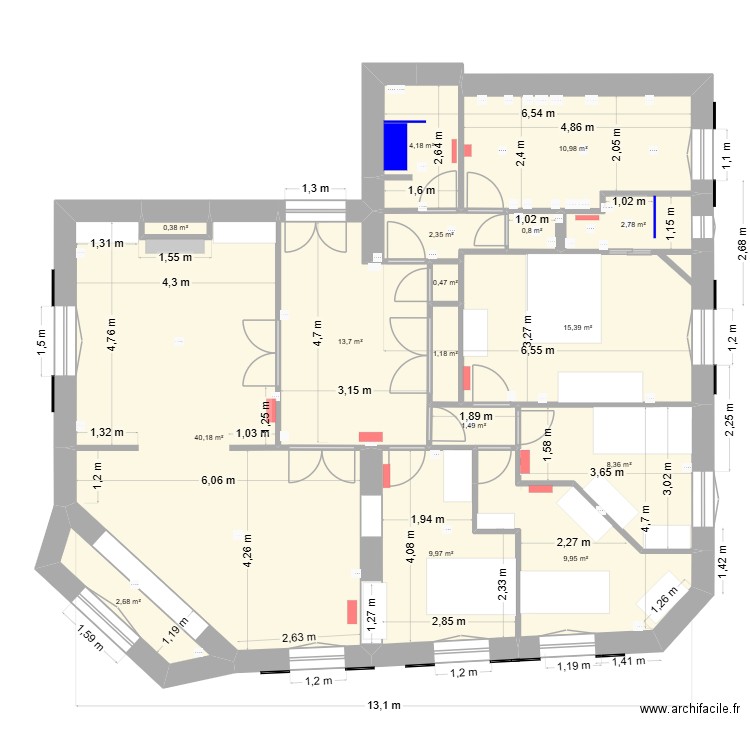 appart06-apres-v2-meubles-fred. Plan de 16 pièces et 125 m2