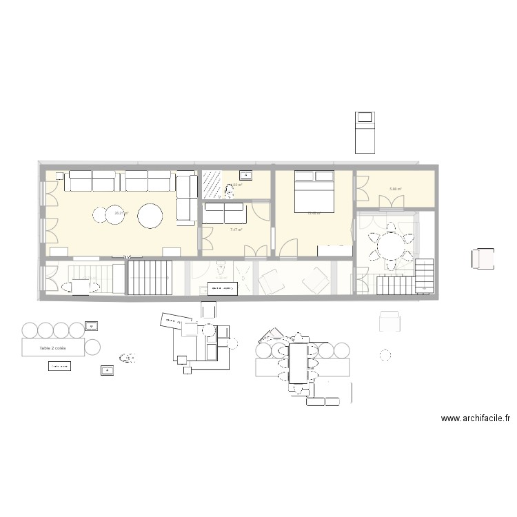 MAISONJAUNEV13. Plan de 0 pièce et 0 m2