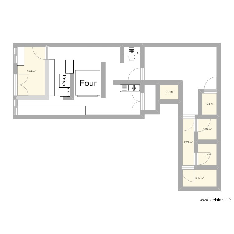 plan de masse magasin. Plan de 0 pièce et 0 m2