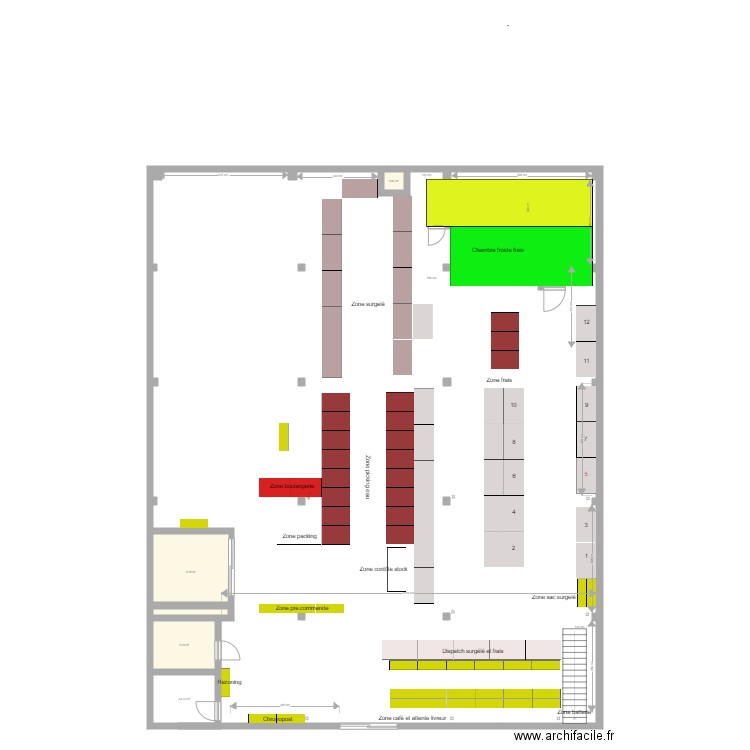 Ivry sur seine 2 RDC v2 Solution 8. Plan de 0 pièce et 0 m2