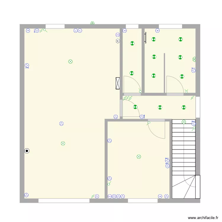 plan maison volstroff sous-sol. Plan de 