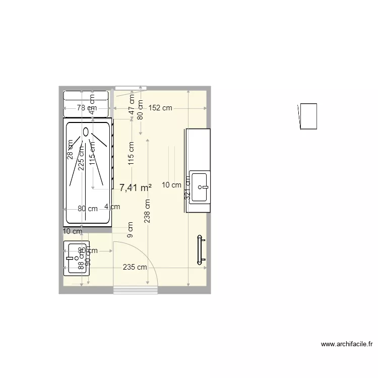 SALLE DE BAIN MARINA11. Plan de 