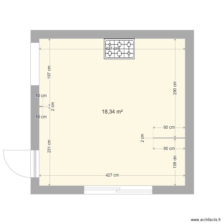 FERGATI CUISINE. Plan de 0 pièce et 0 m2