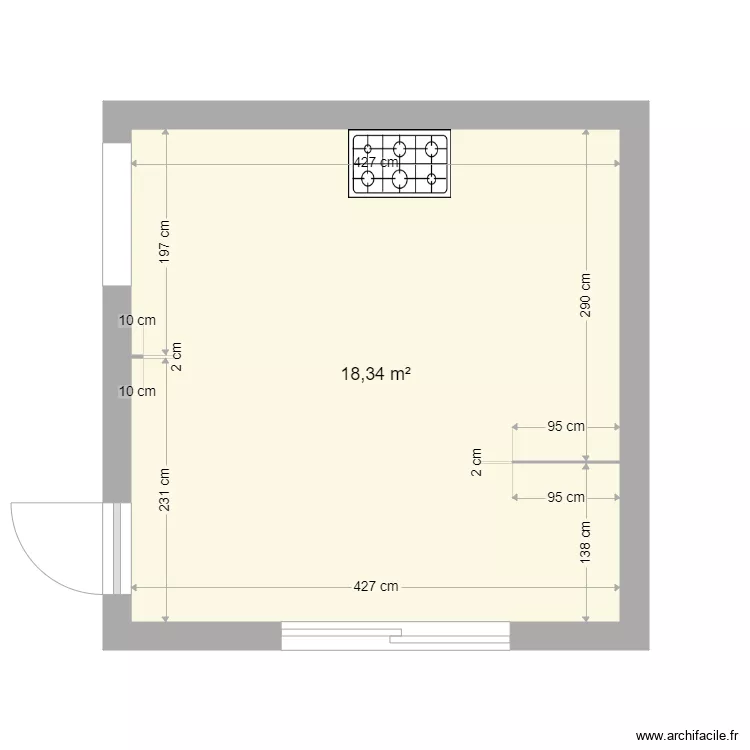FERGATI CUISINE. Plan de 
