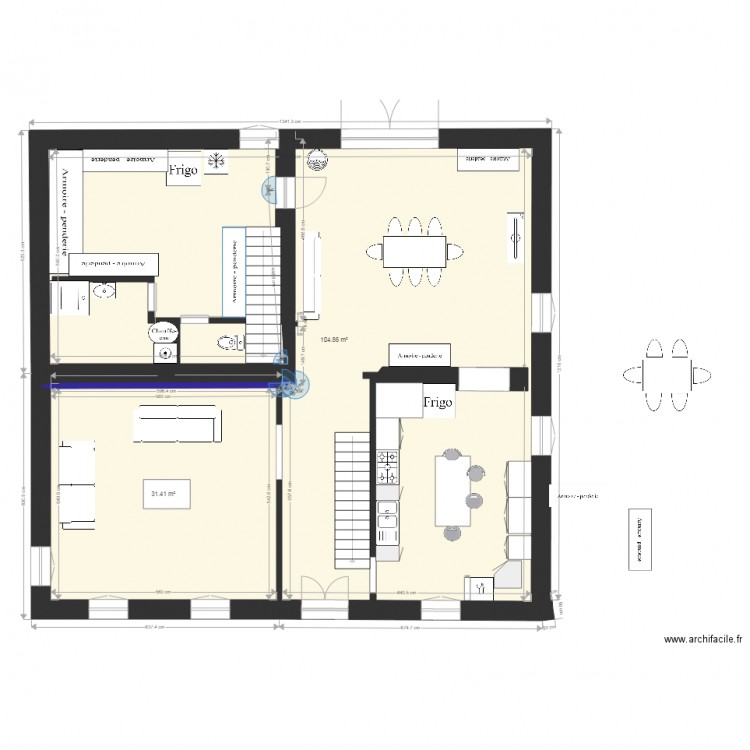 RDC 17 mars 2017. Plan de 0 pièce et 0 m2